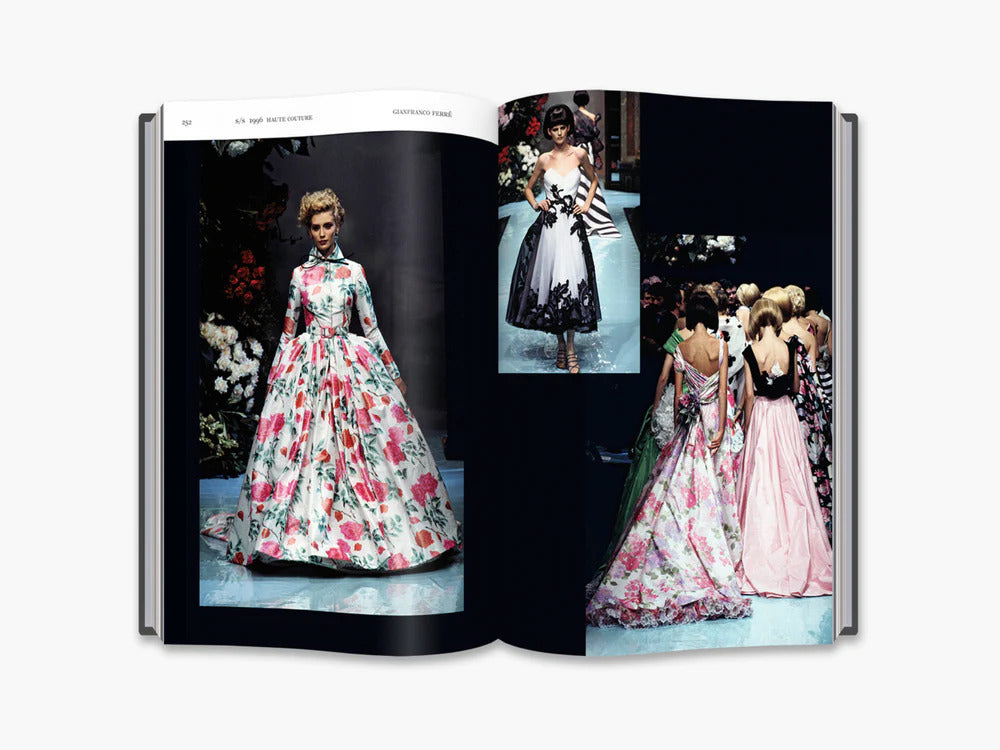 Dior catwalk book inside