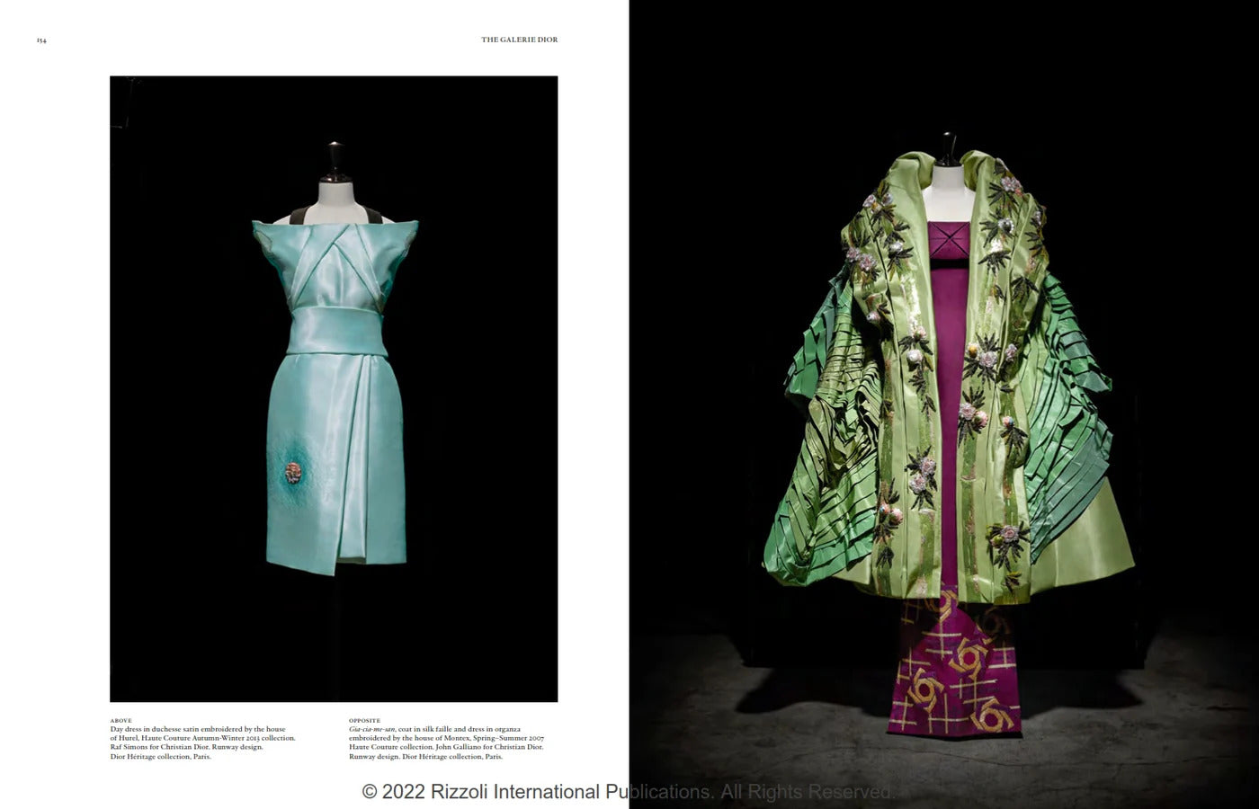 Dior: The Legendary 30, Avenue Montaigne book inside