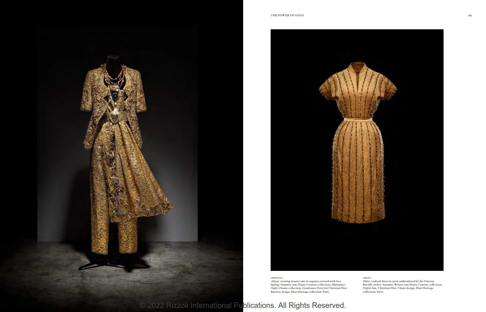 Dior: The Legendary 30, Avenue Montaigne book inside