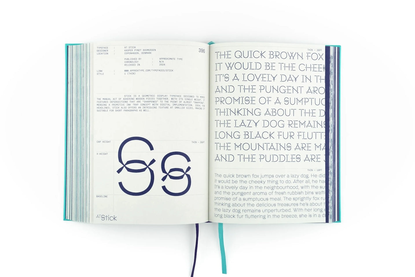 Display in Use book inside