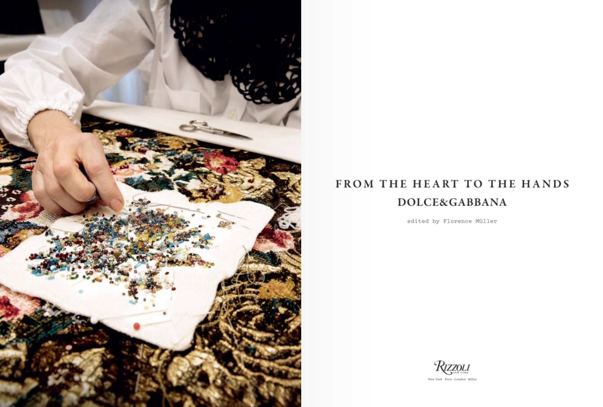 Dolce & Gabbana: From the Heart to the Hands book inside