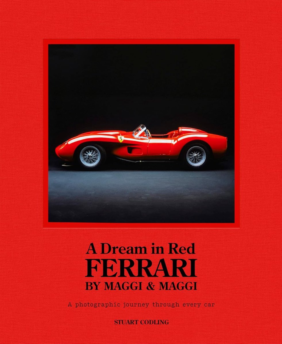A Dream in Red - Ferrari book cover