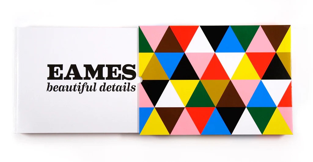 Eames beautiful details book open