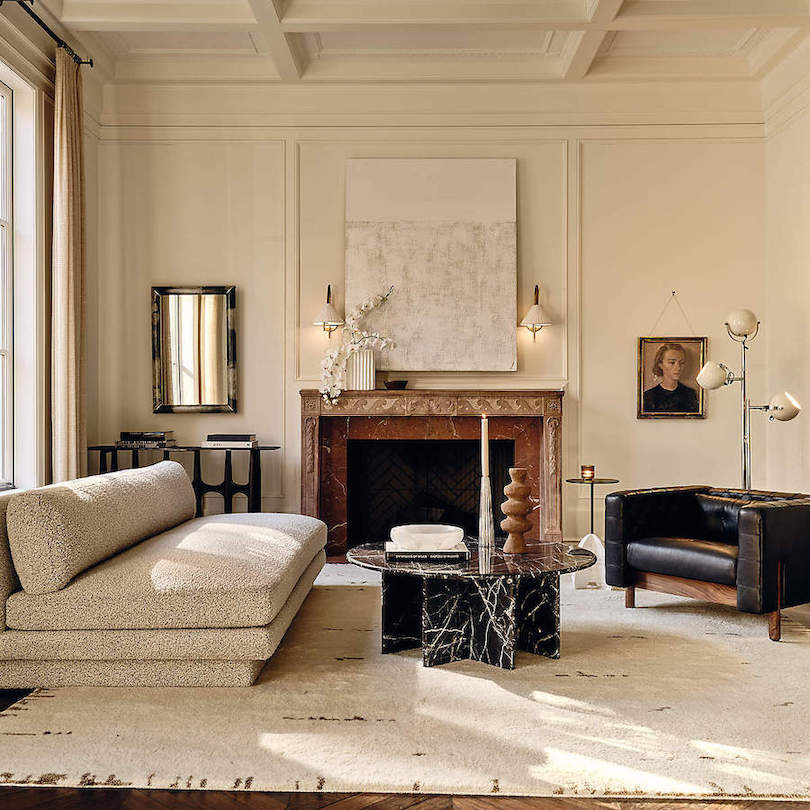 Eclectic modern living room