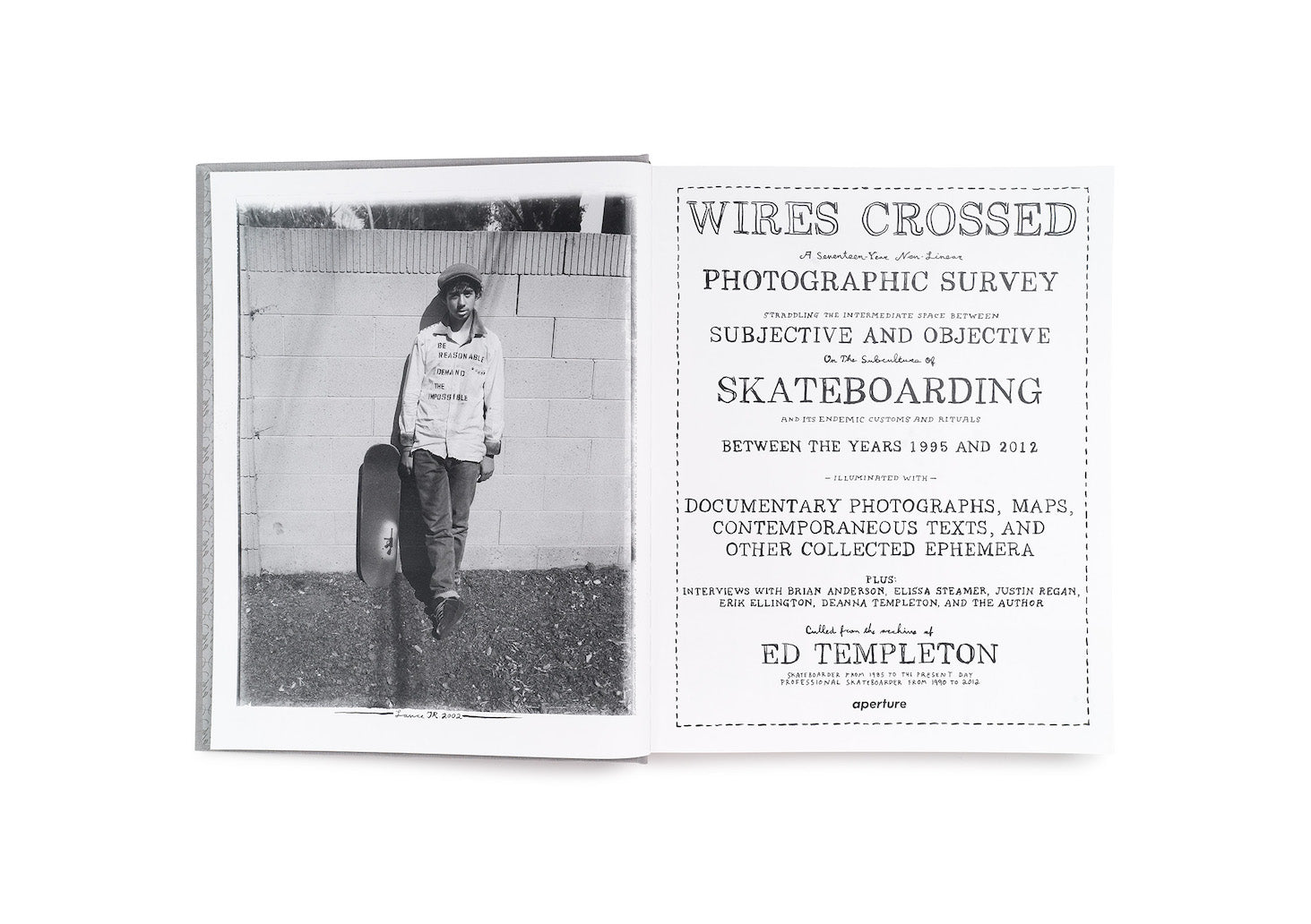 Ed templeton wires crossed book inside