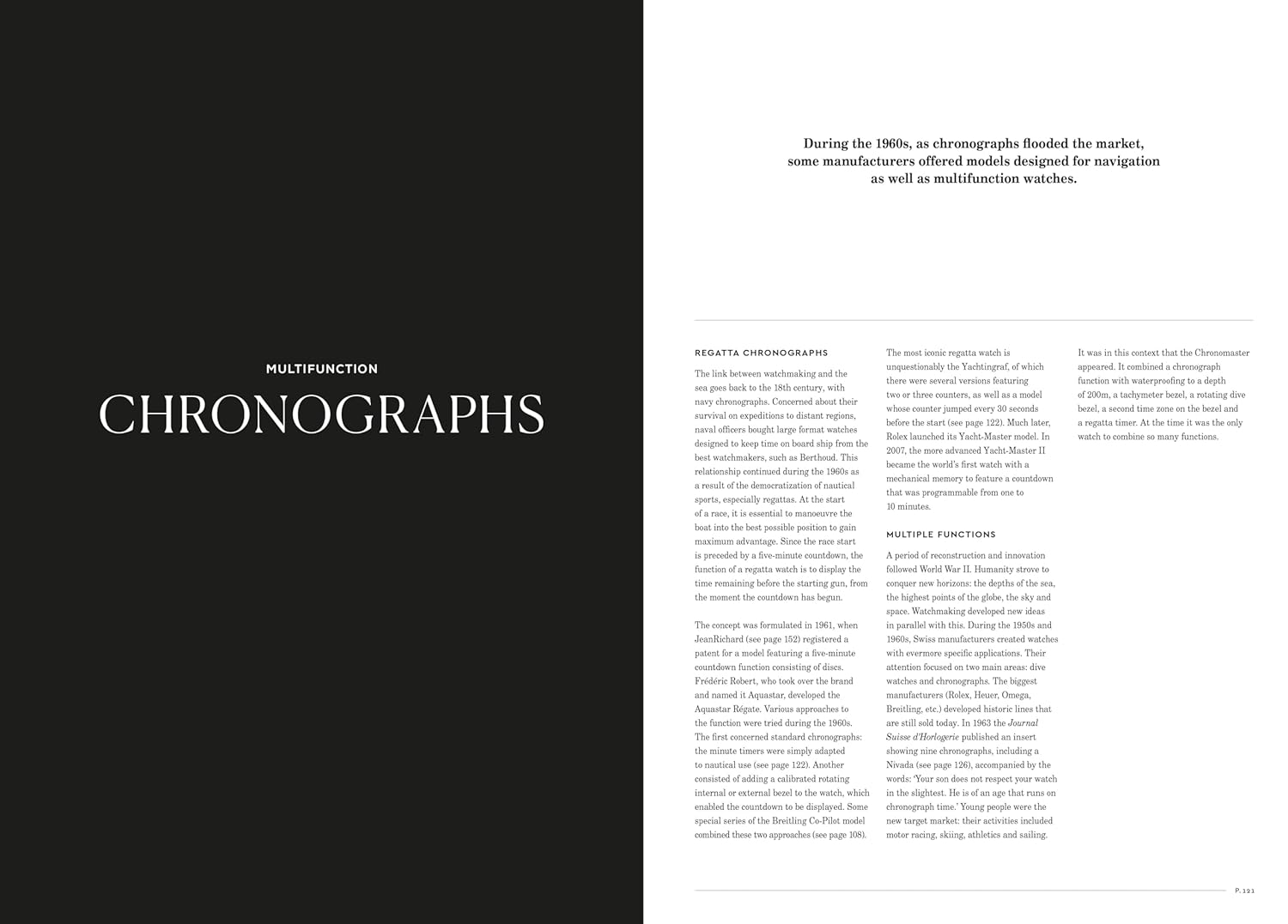 Exceptional Watches book inside