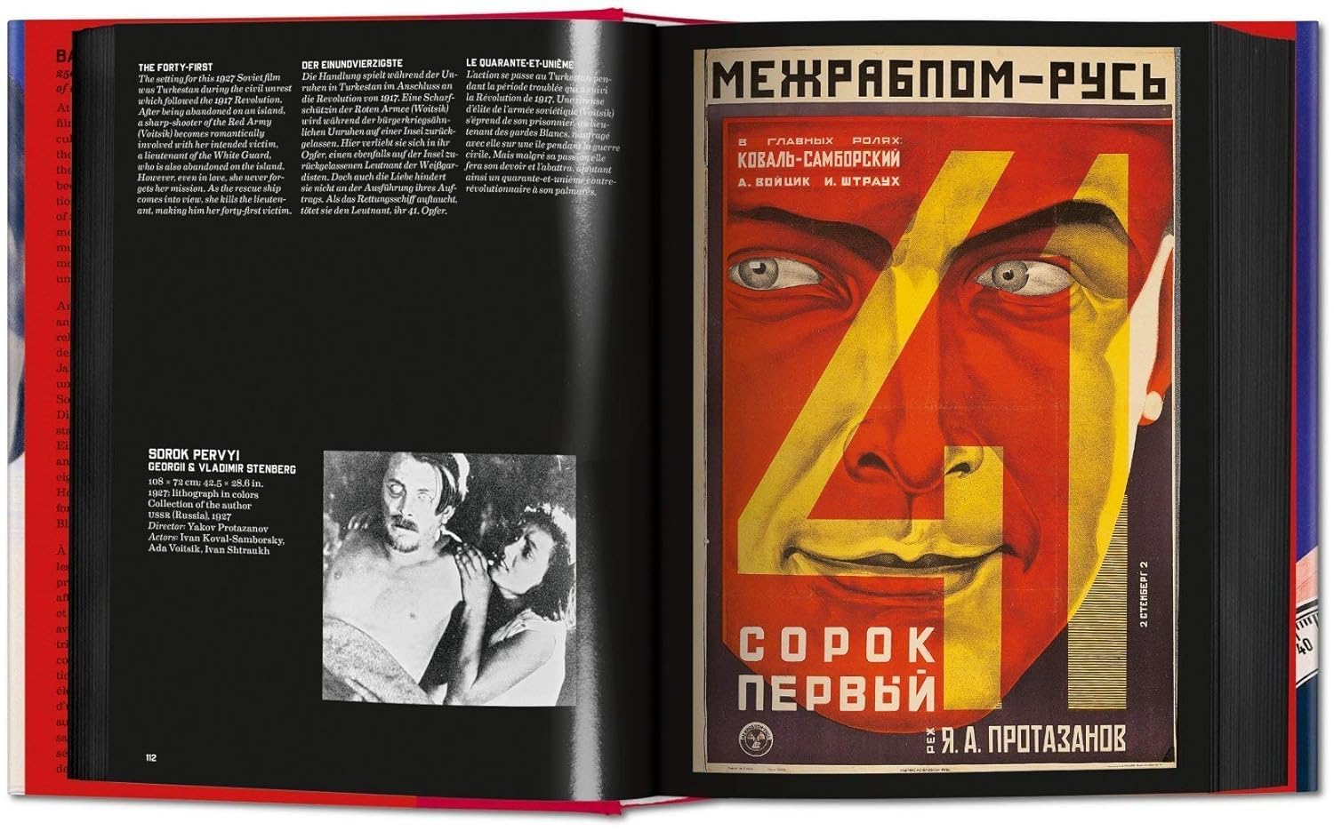 Film posters russian avant garde book inside