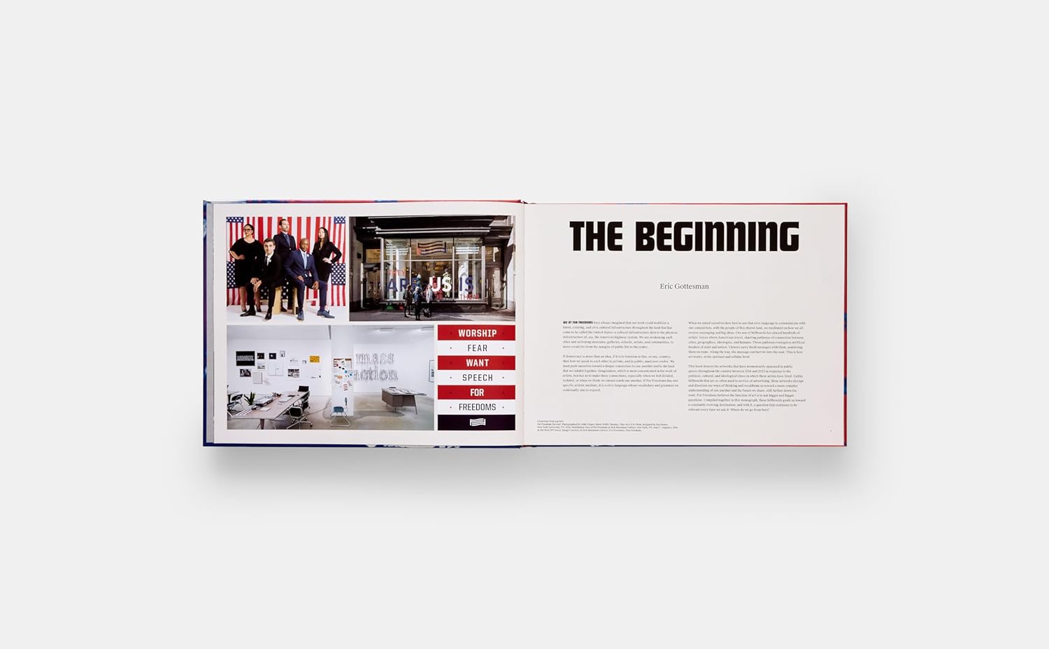 For Freedoms book inside