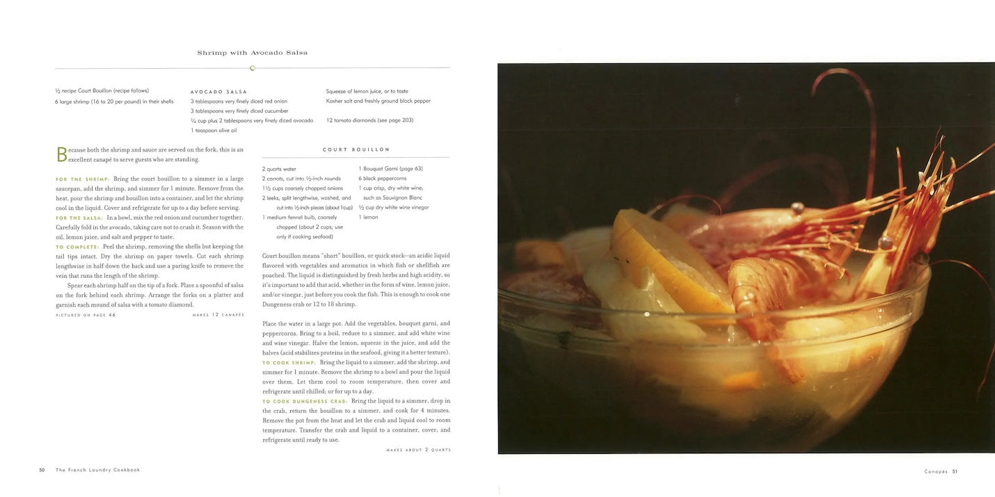 The French Laundry Cookbook inside