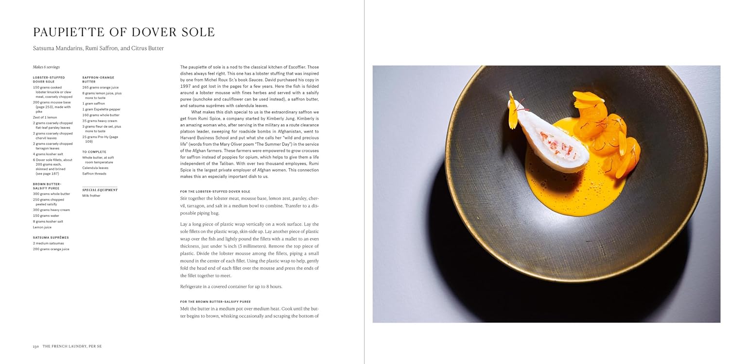 The French Laundry, Per Se book inside