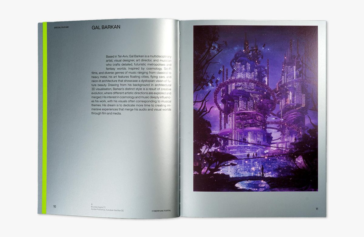 Futuria book inside