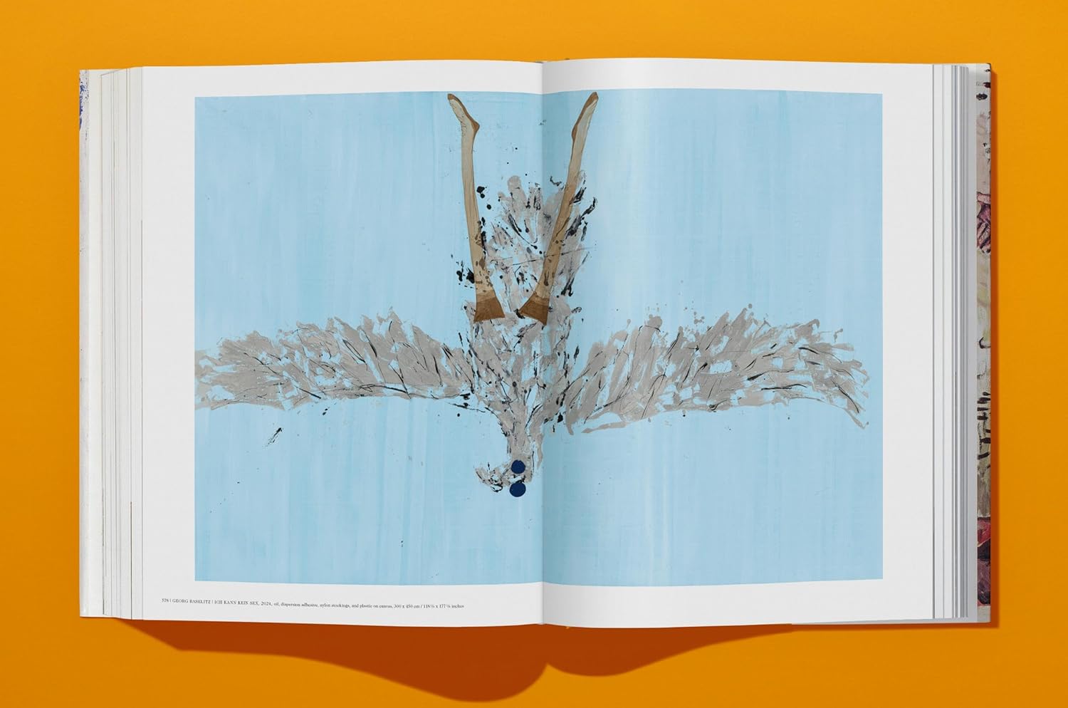 Georg Baselitz book inside
