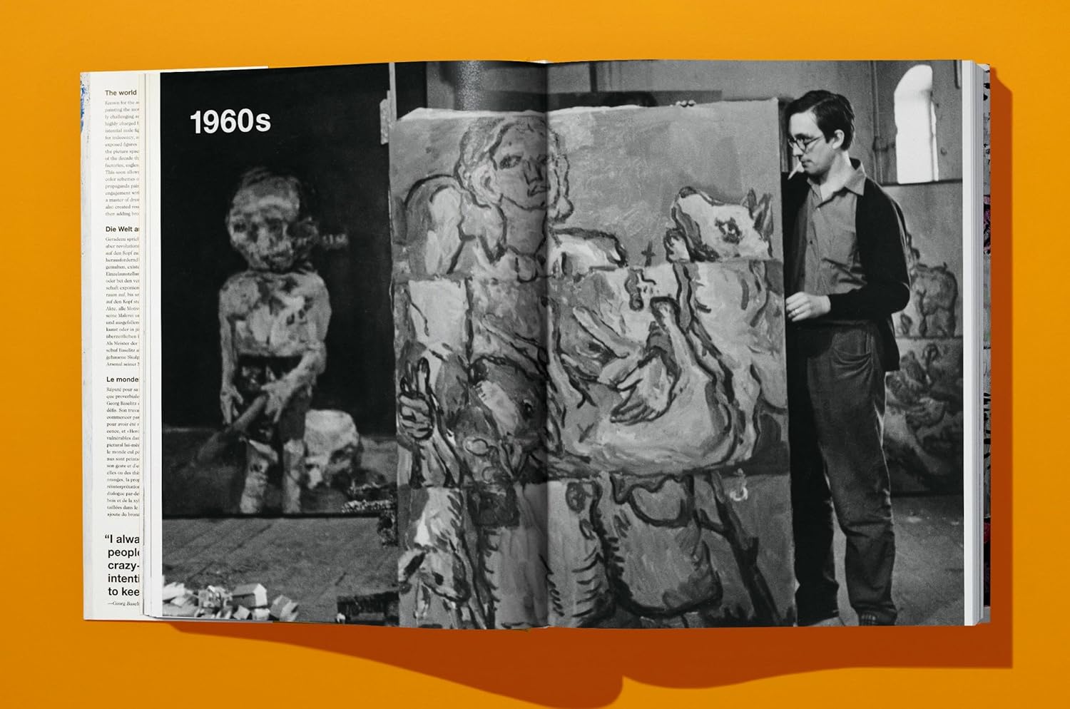 Georg Baselitz book inside