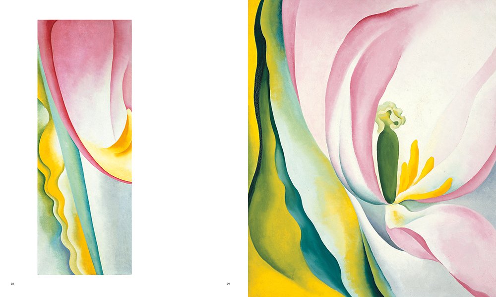 Georgia okeeffe one hundred flowers book inside