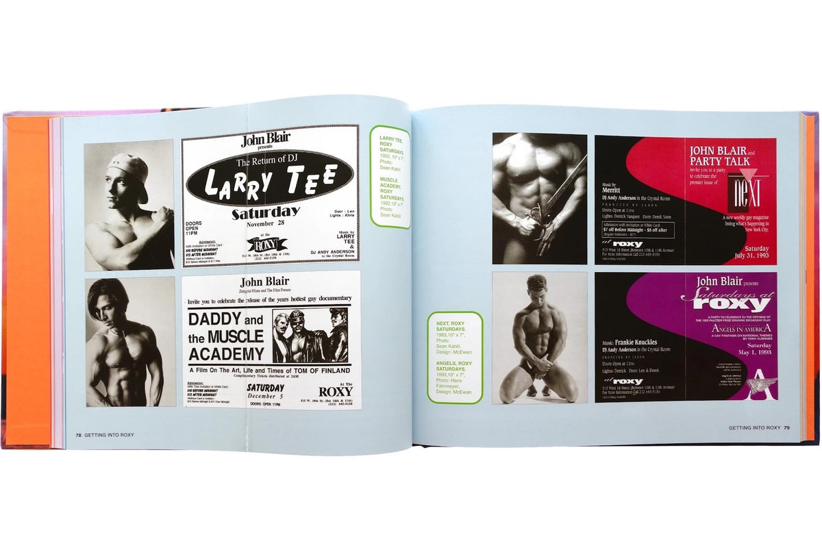 Getting In: NYC Club Flyers from the Gay 1990s book inside