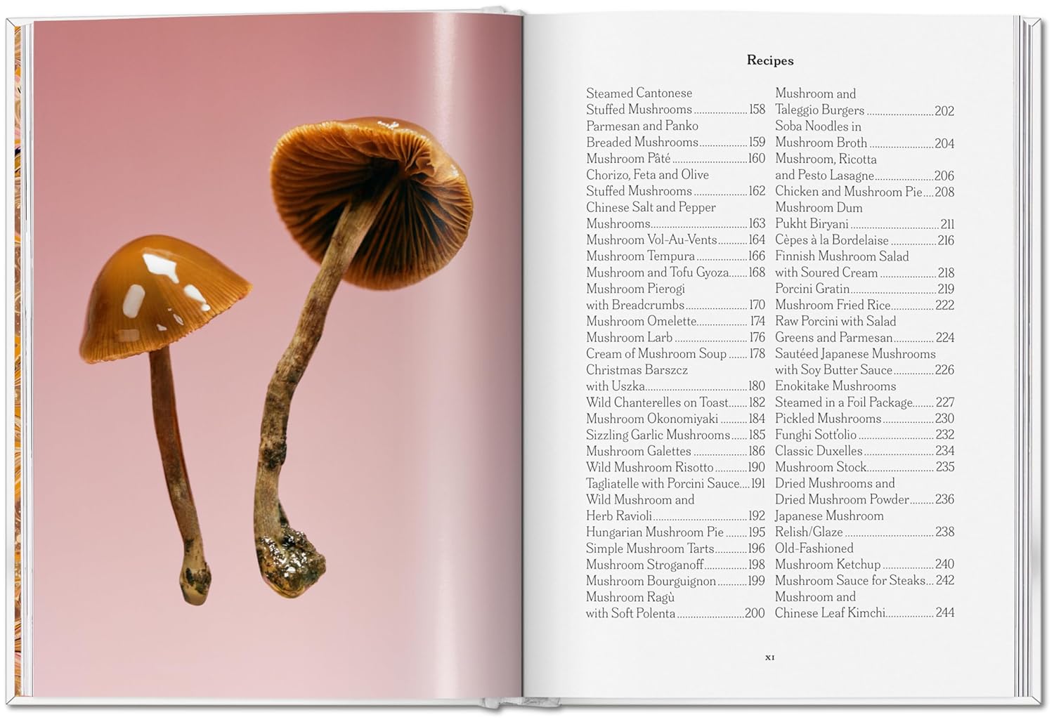 The Gourmand's Mushroom book inside
