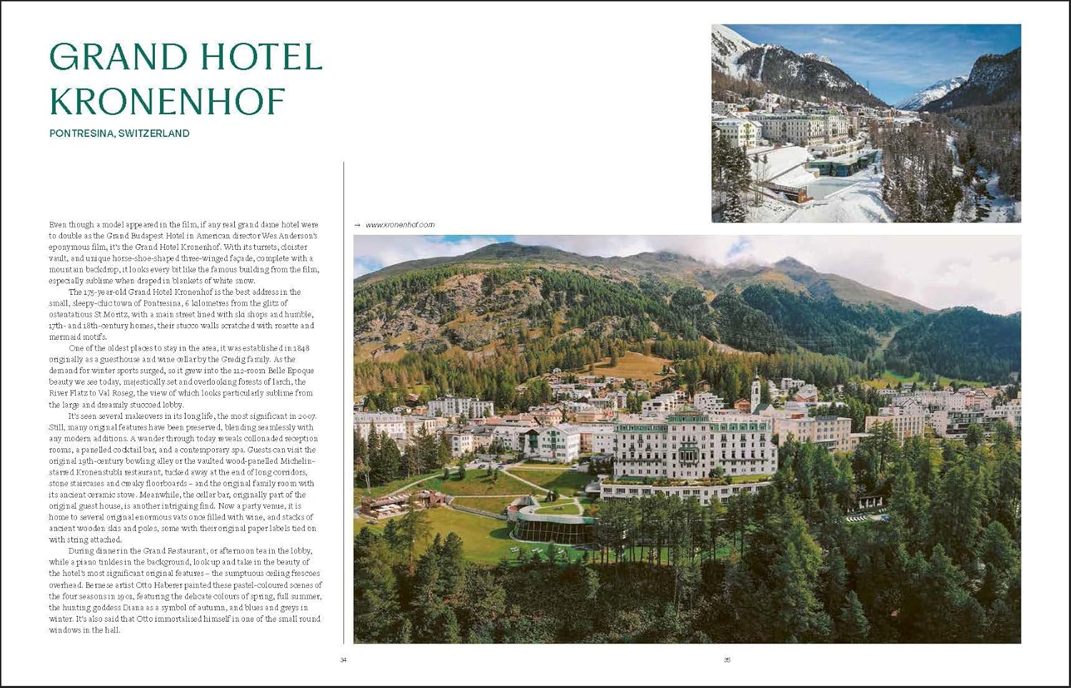 Grand Hotels of the World book inside