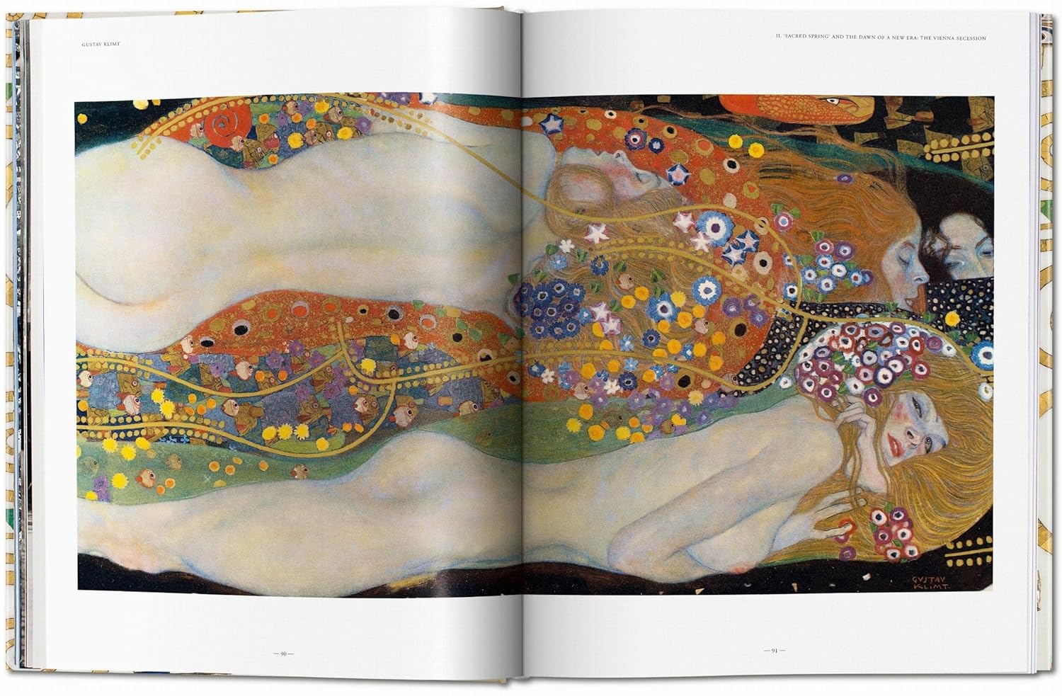 Gustav Klimt book inside
