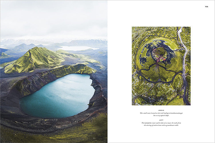 Hedonists guide stunning iceland book open
