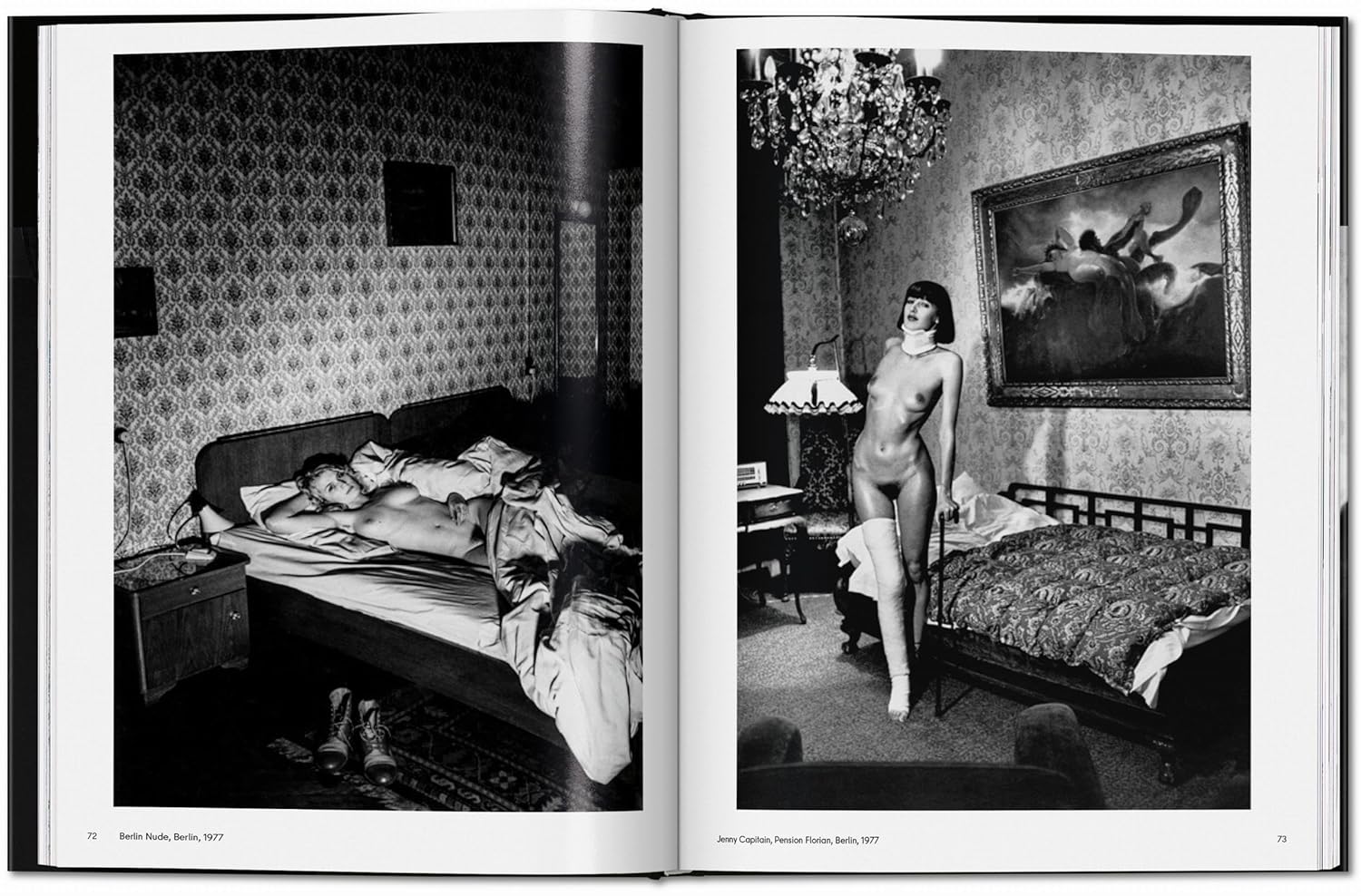 Helmut Newton: Berlin, Berlin book inside