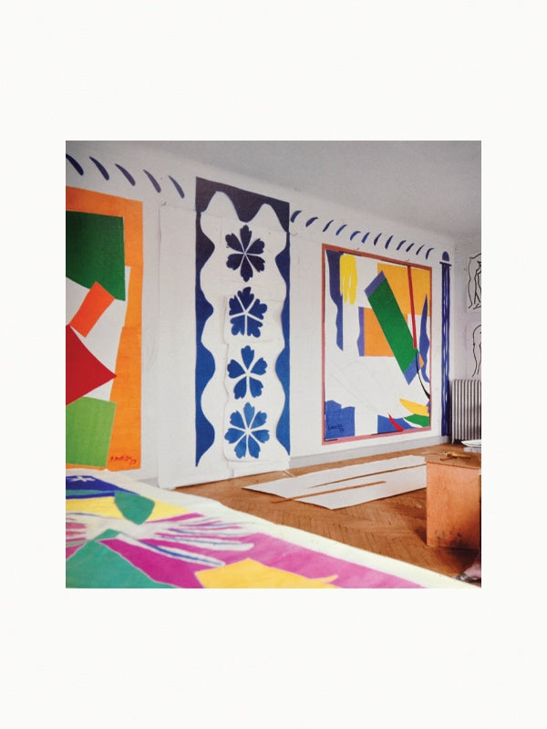 Henri matisse cut outs book inside