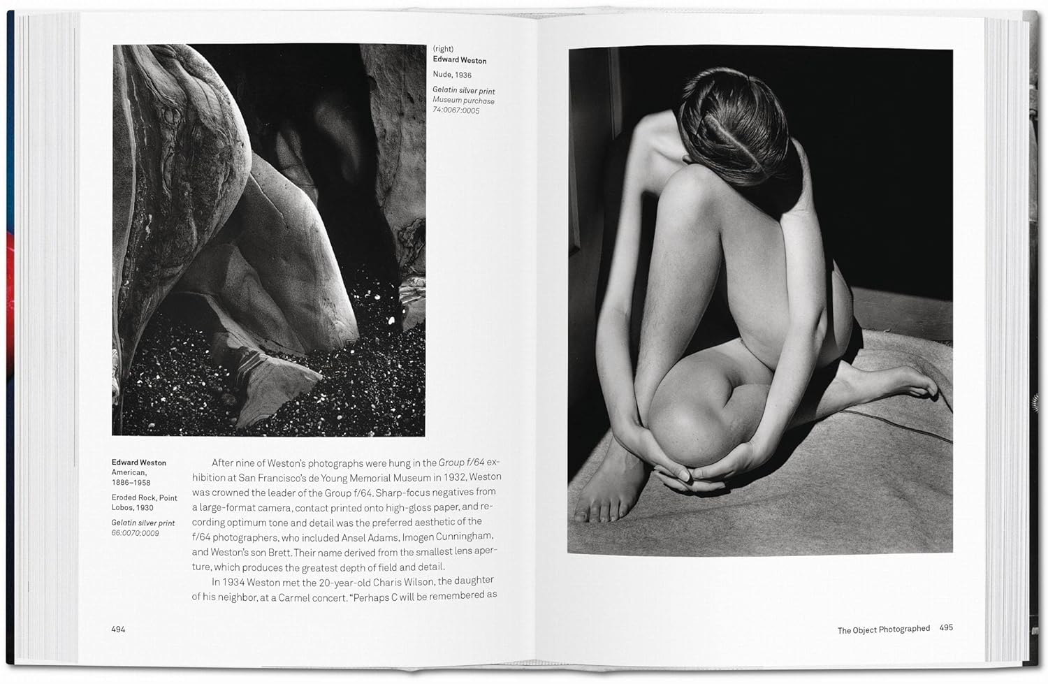 A History of Photography book inside