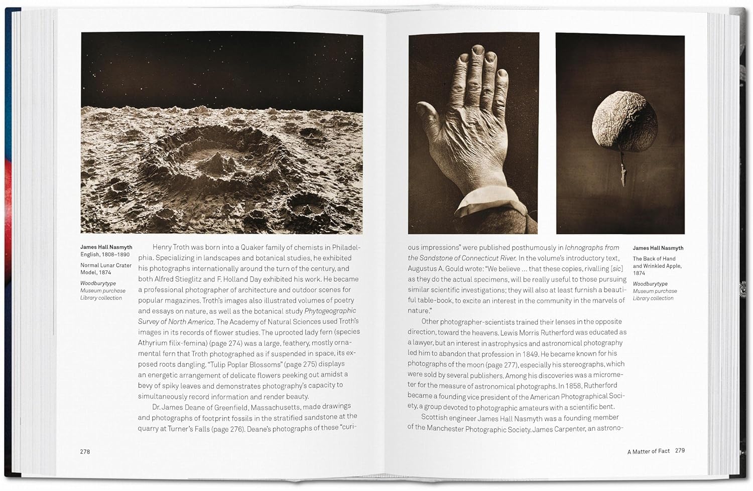 A History of Photography book inside
