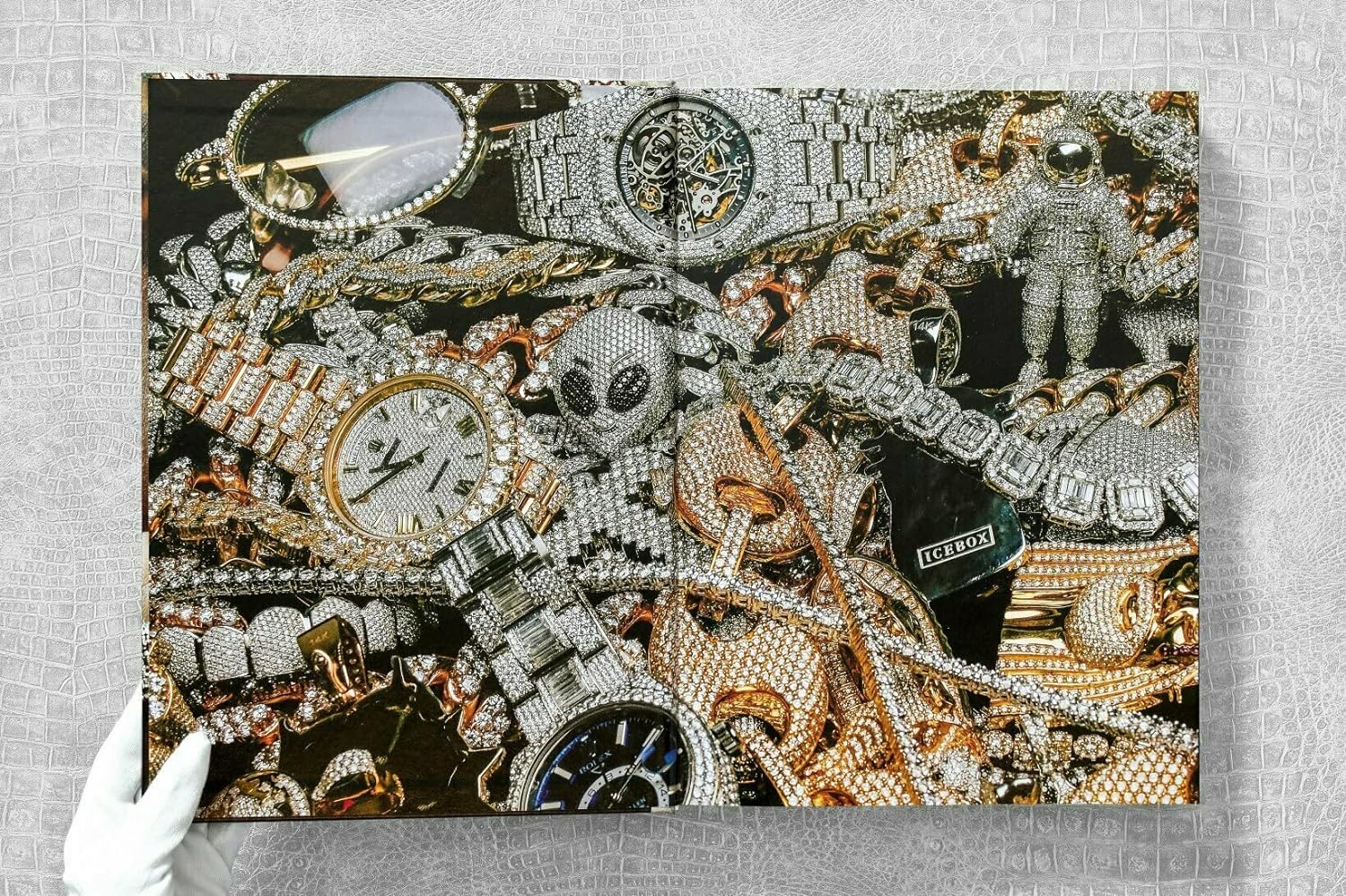 Ice cold book inside