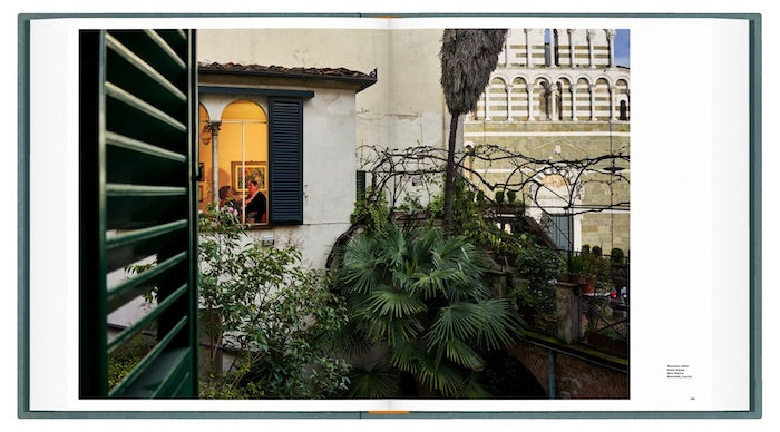 Italian views book inside