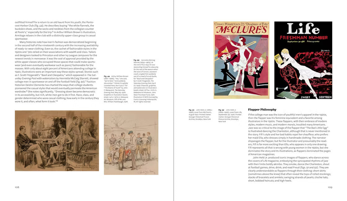 Jazz Age Illustration book inside
