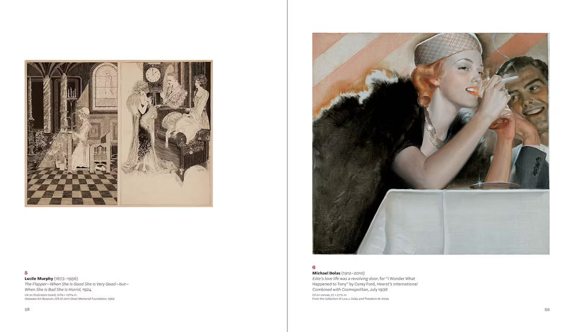 Jazz Age Illustration book inside