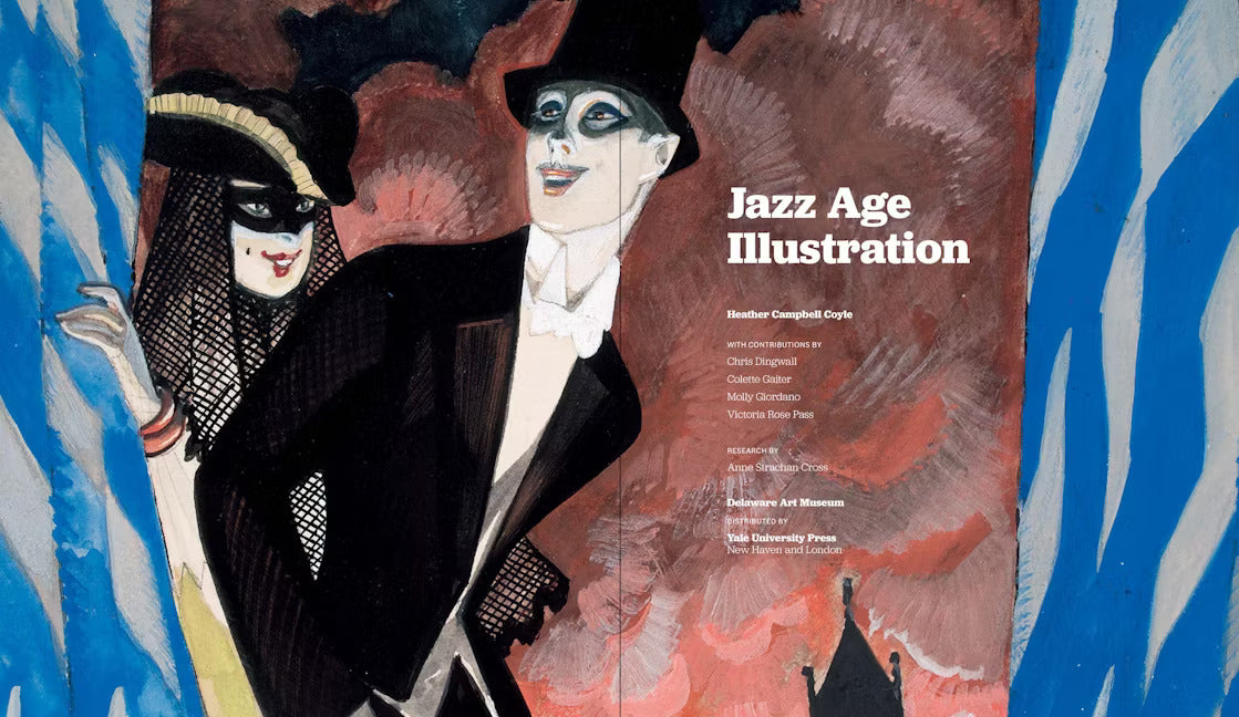 Jazz Age Illustration book inside