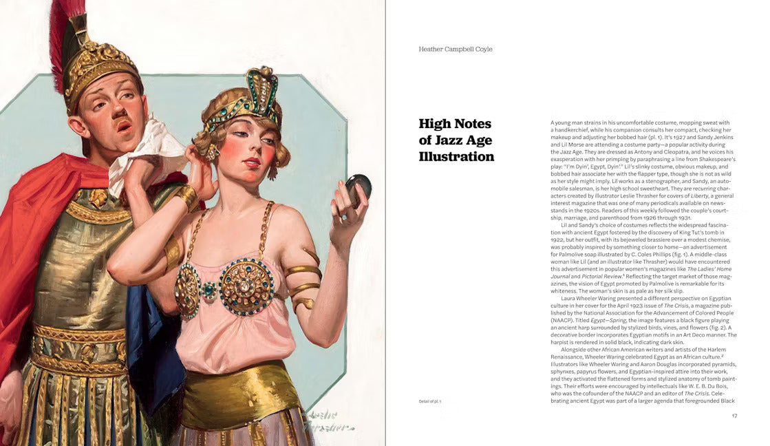 Jazz Age Illustration book inside