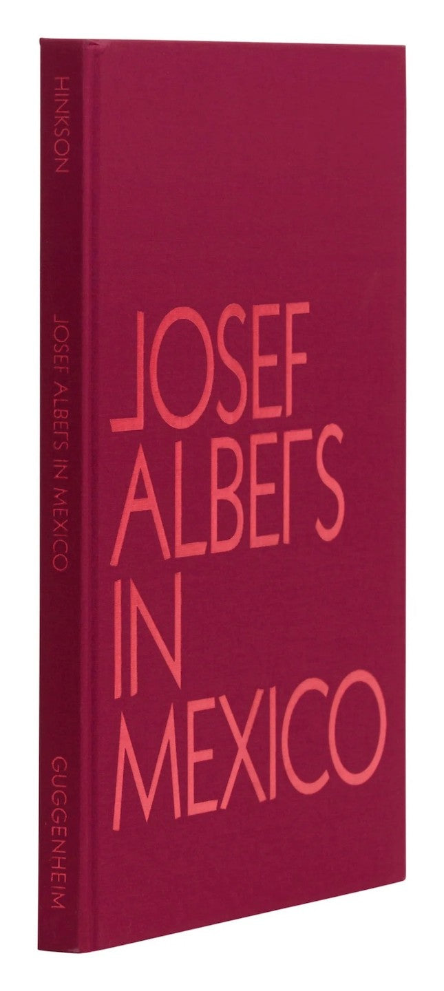 Josef albers mexico book side