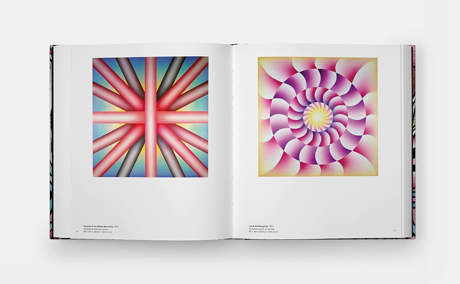 Judy Chicago: Herstory book side
