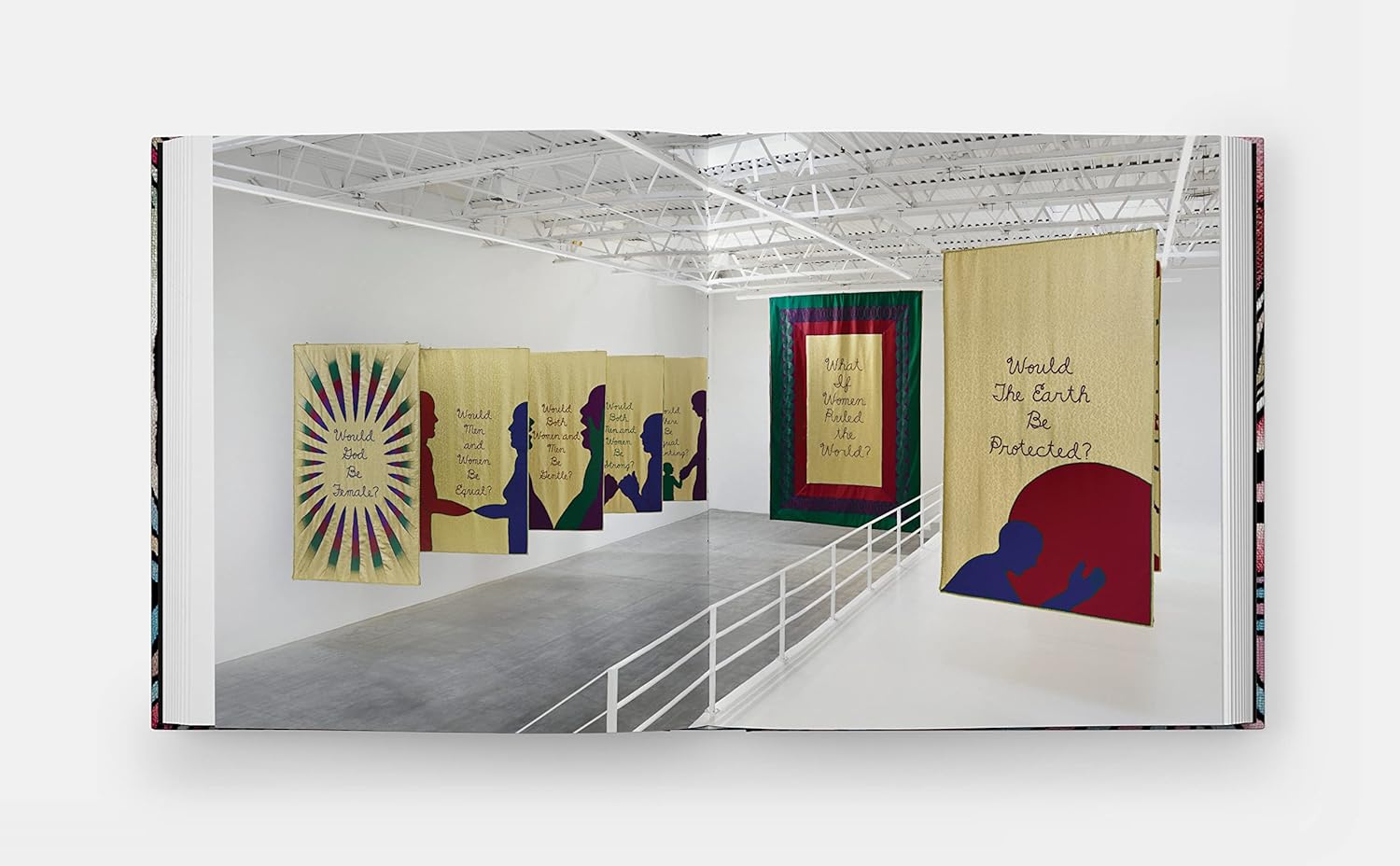 Judy Chicago: Herstory book side