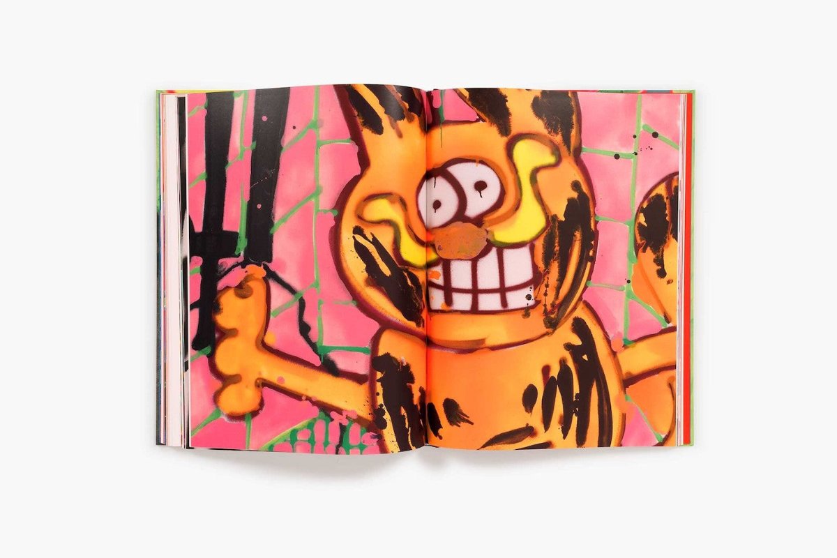 Katherine bernhardt mushroom shower book inside