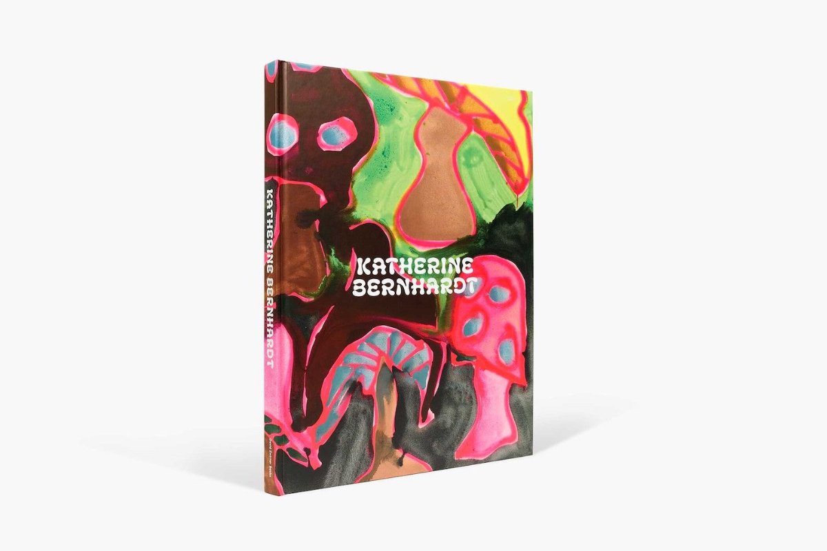 Katherine bernhardt mushroom shower book side