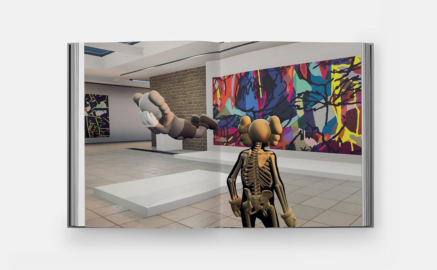 Kaws new fiction book inside