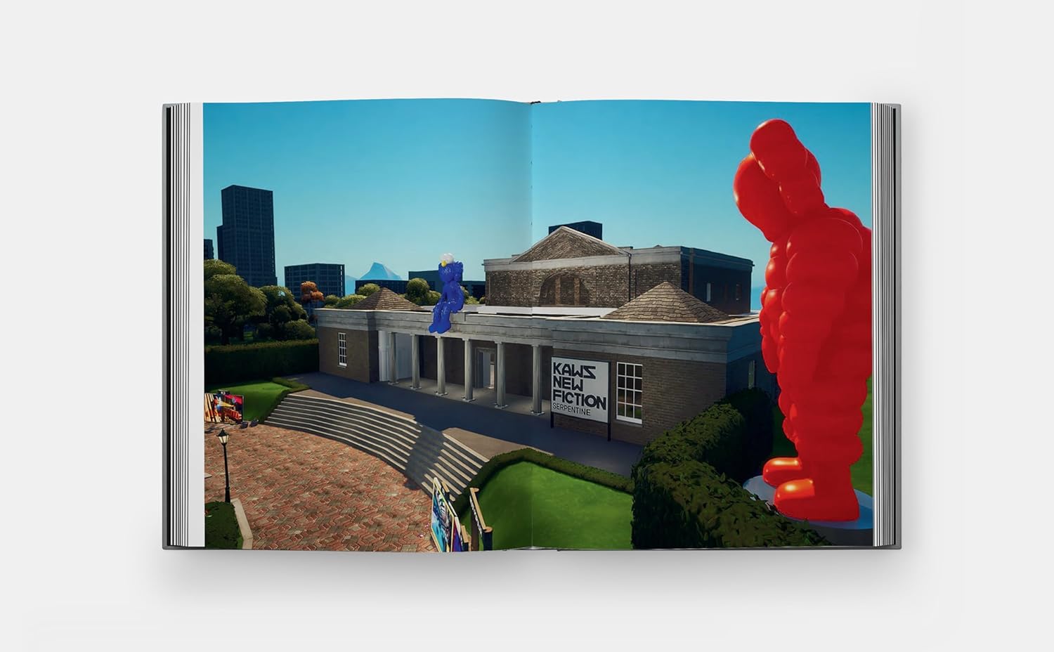 Kaws new fiction book inside