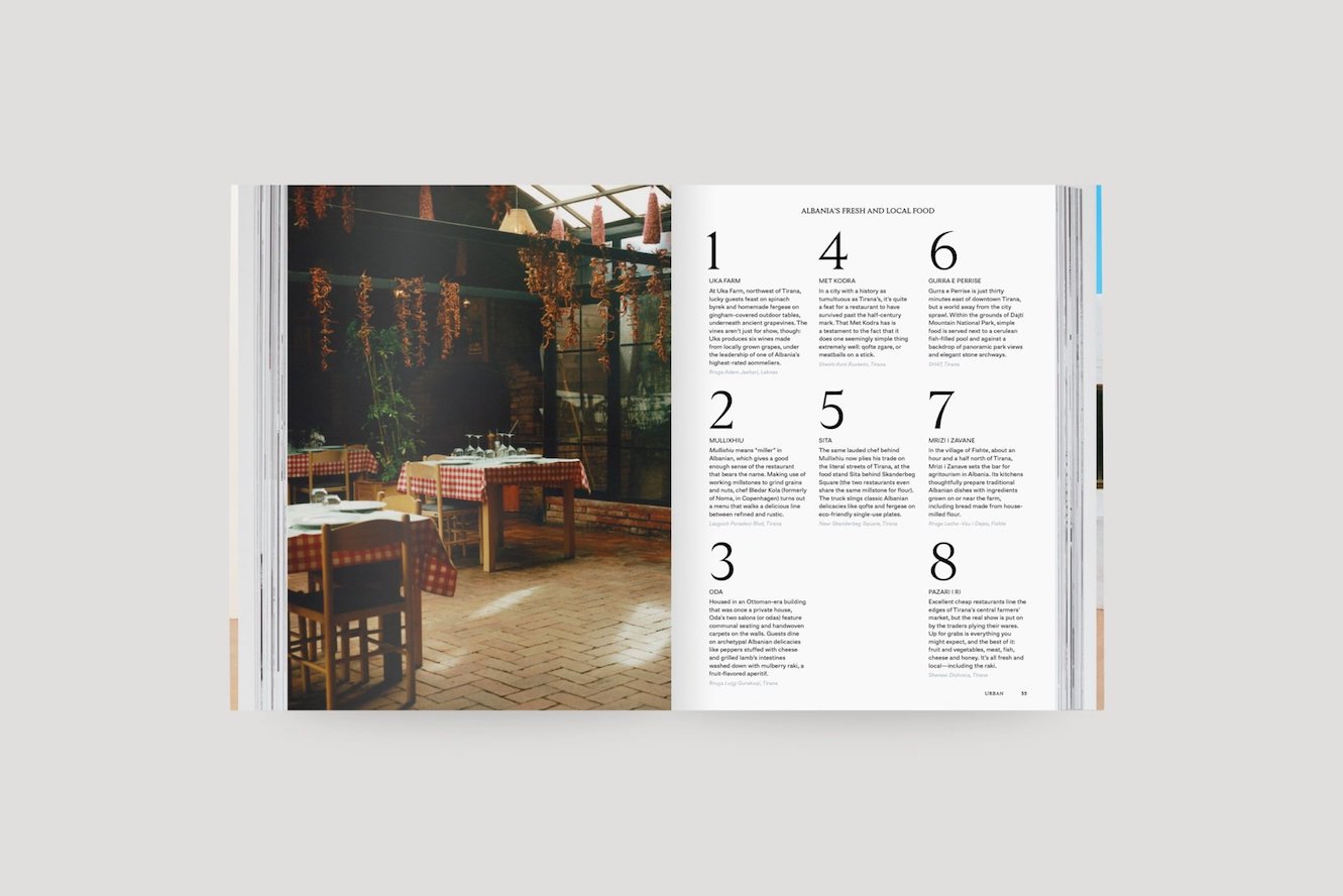 Kinfolk travel book inside