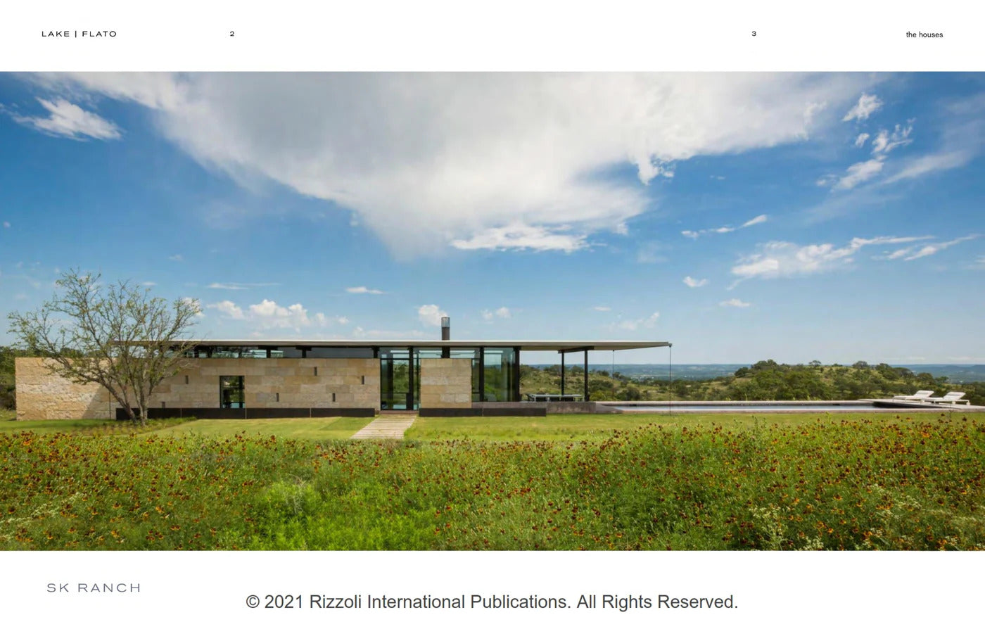 Lake Flato Houses: Respecting the Land book inside