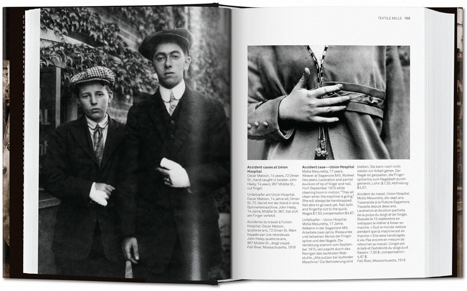 Lewis W. Hine: America at Work book inside