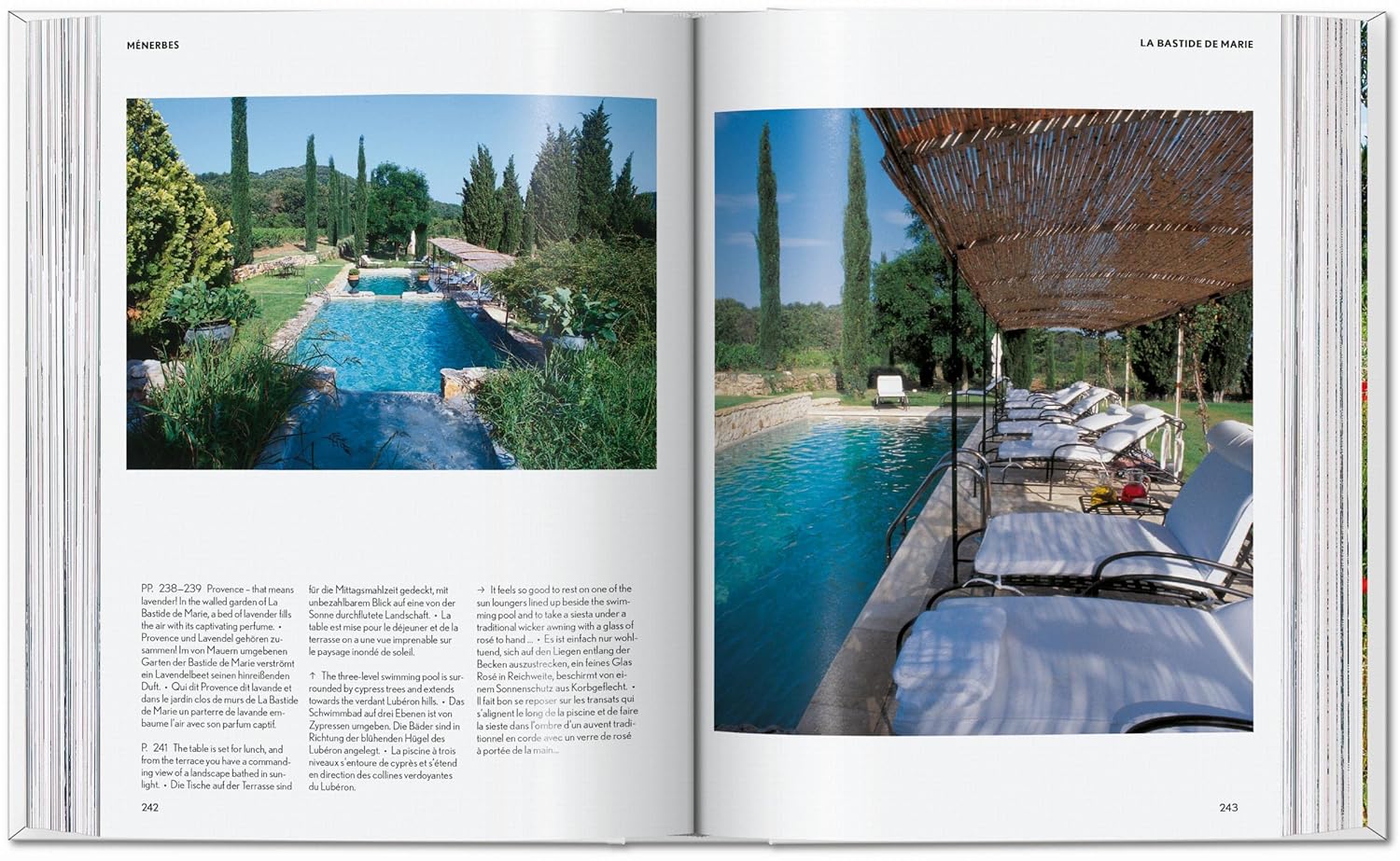Living in Provence book inside