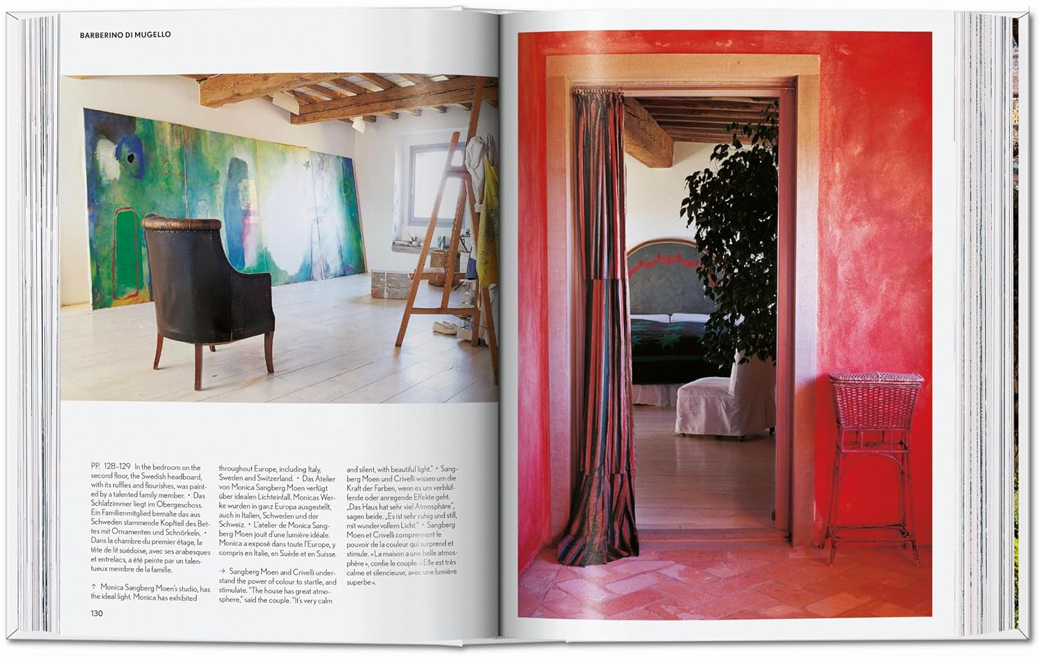Living in Tuscany book inside