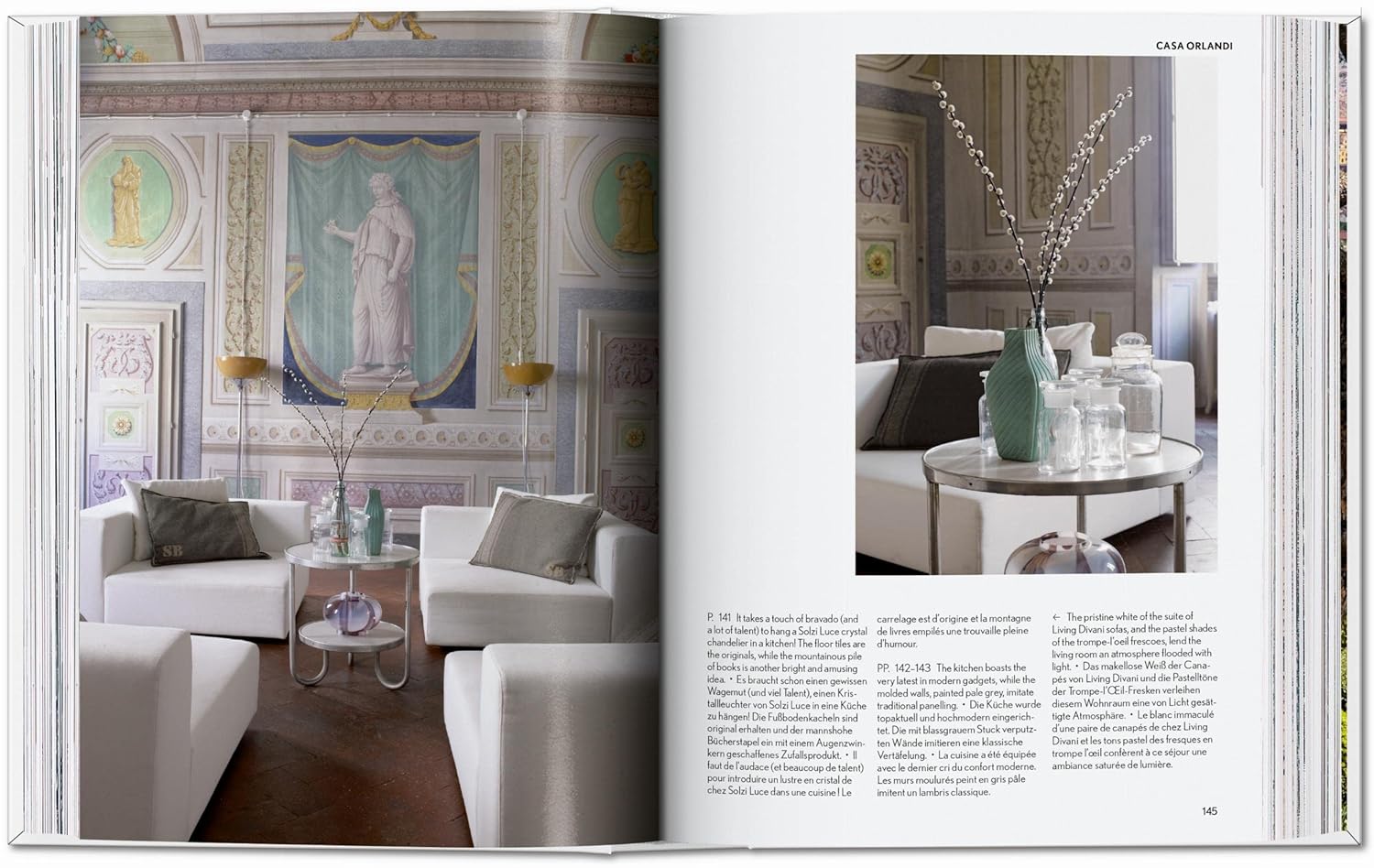 Living in Tuscany book inside