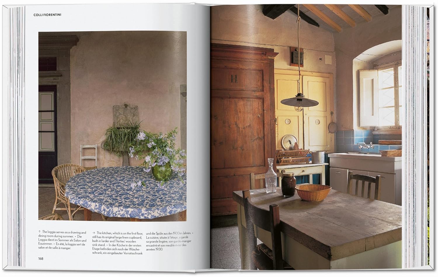 Living in Tuscany book inside
