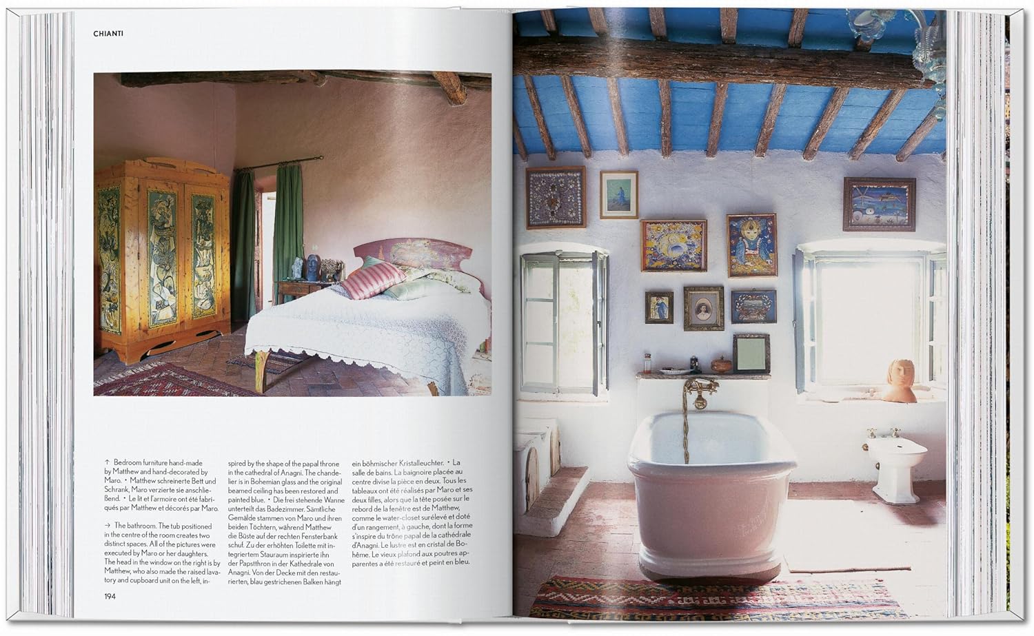 Living in Tuscany book inside
