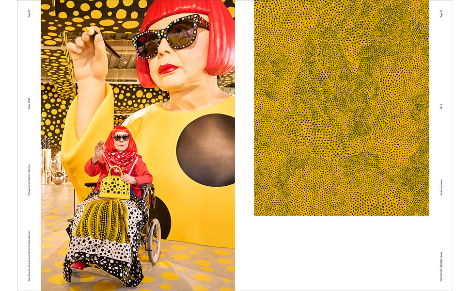 Louis vuitton yayoi kusama book inside