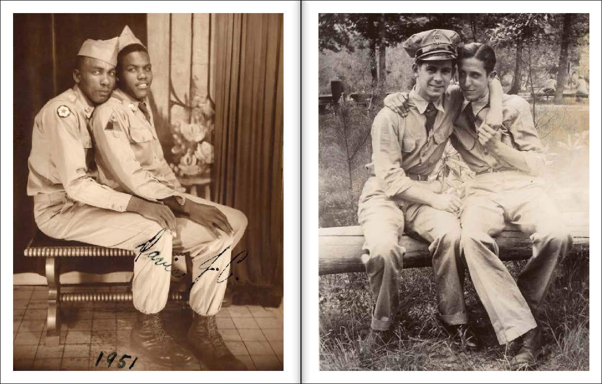 Loving: A Photographic History of Men in Love 1850s-1950s book inside